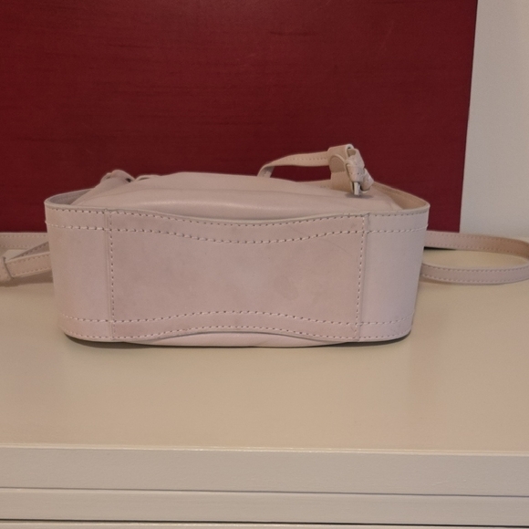 Frye Ilana Leather Small Crossbody Bag In Cream. EUC. - Picture 8 of 12